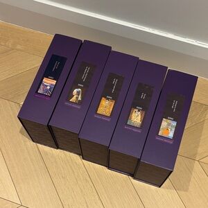 Set of 5 Purple Boxes